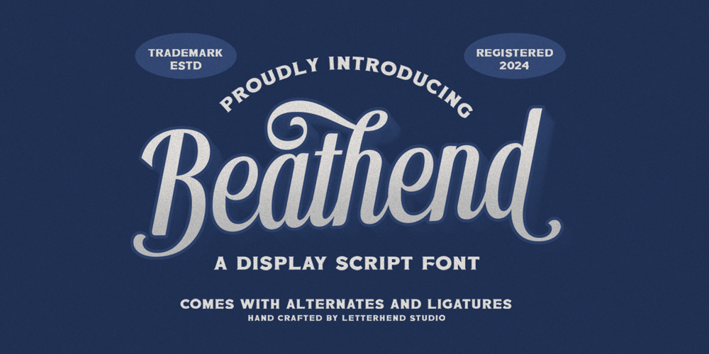 Beathend font