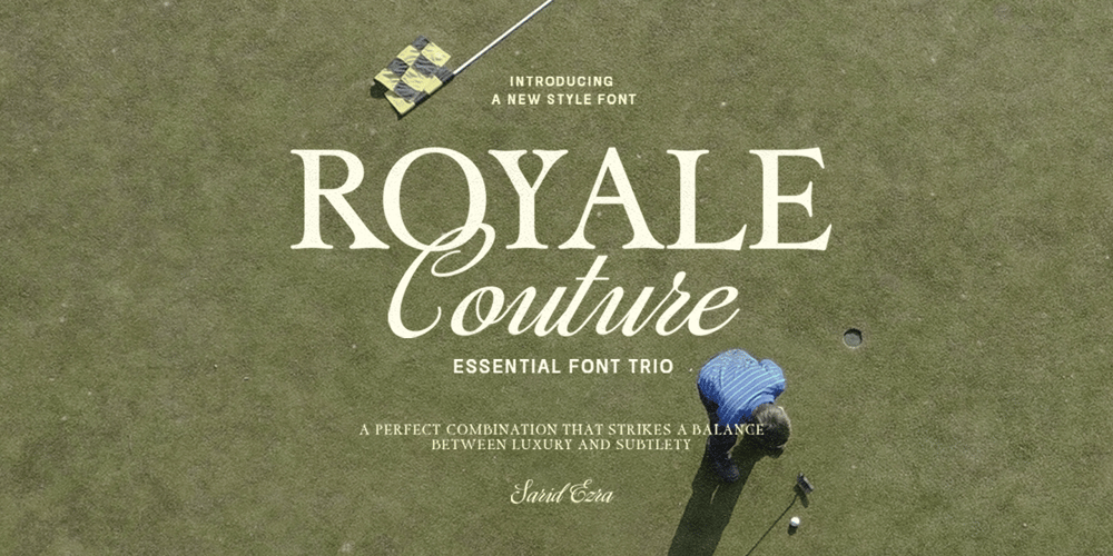 Royale Couture font