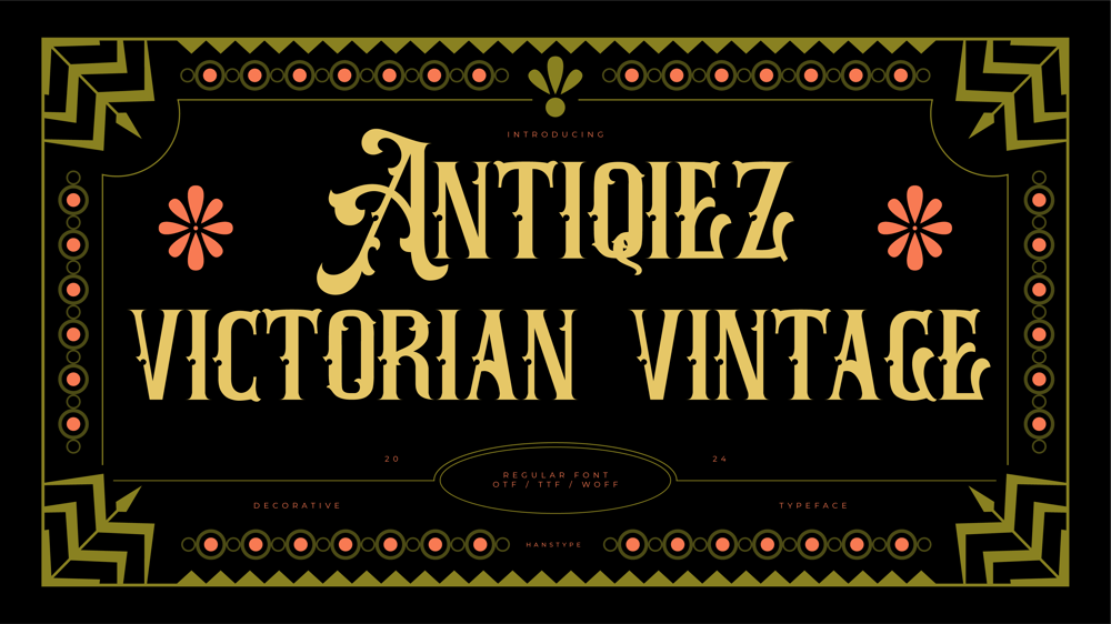 Antiqiez font