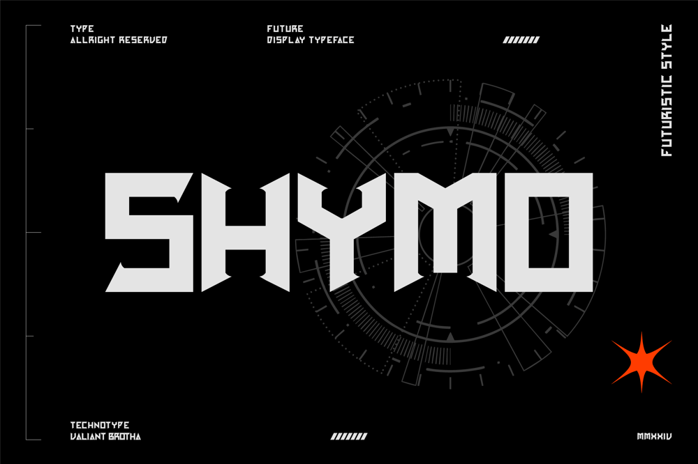 Shymo font