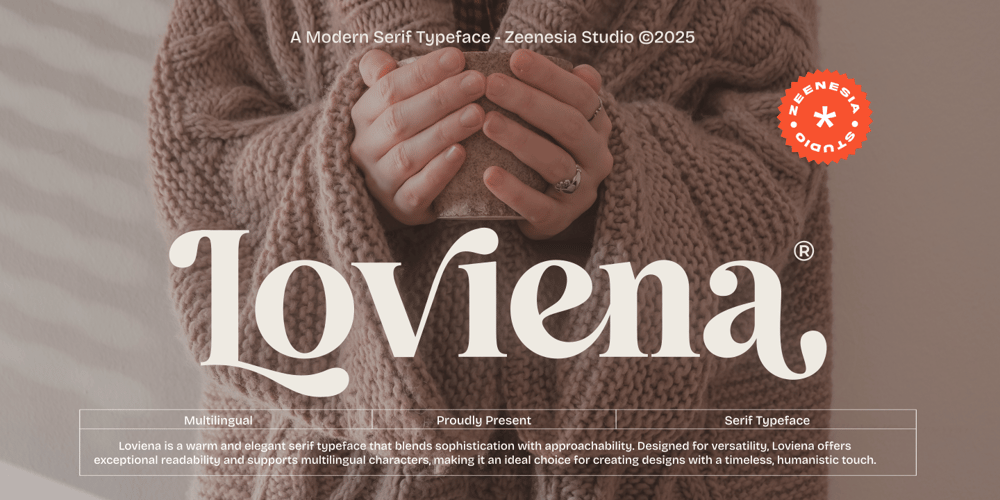 Loviena font