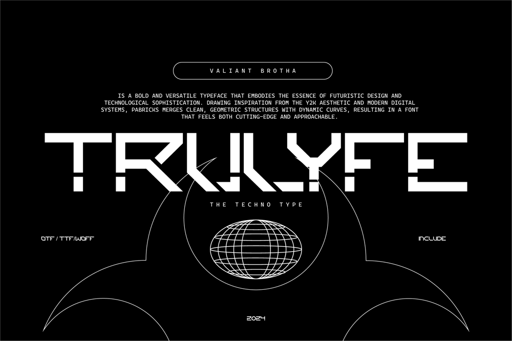 TruLyfe font