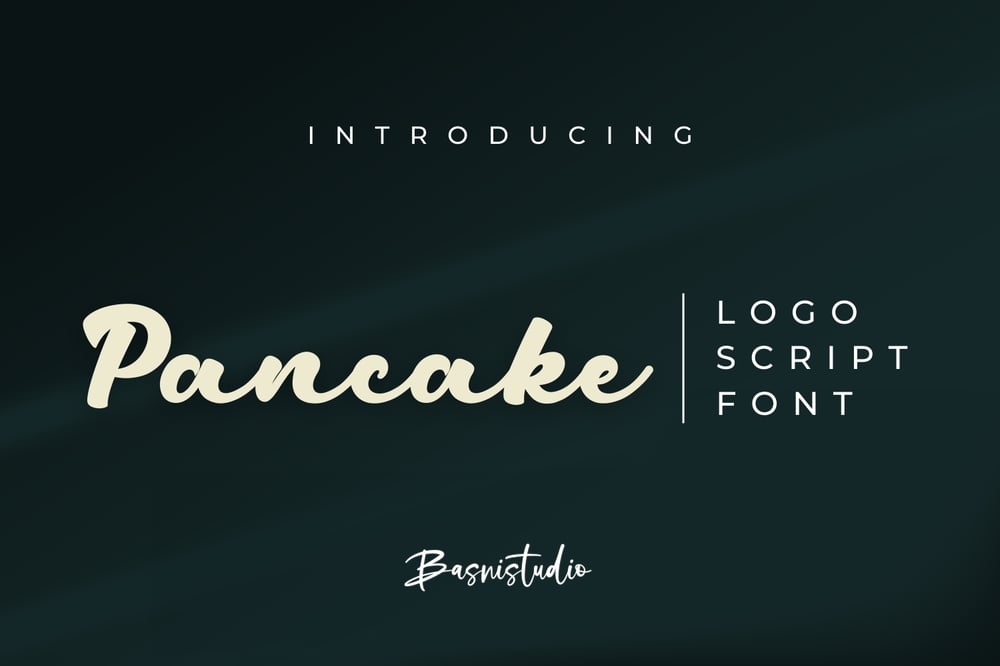 Pancake font