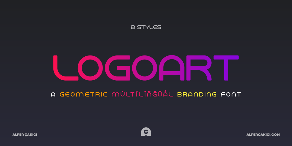 Logoart font