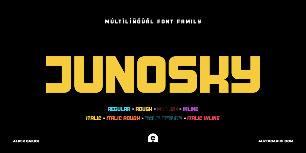Junosky font