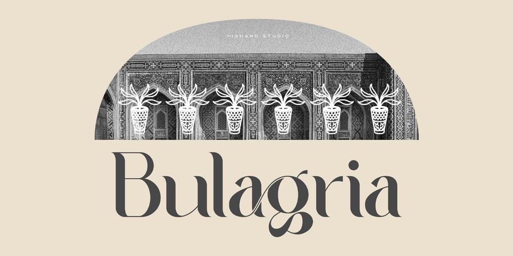 Bulagria font