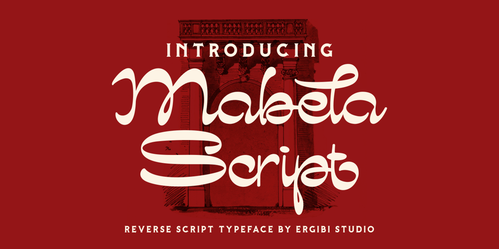 Mabela Script font