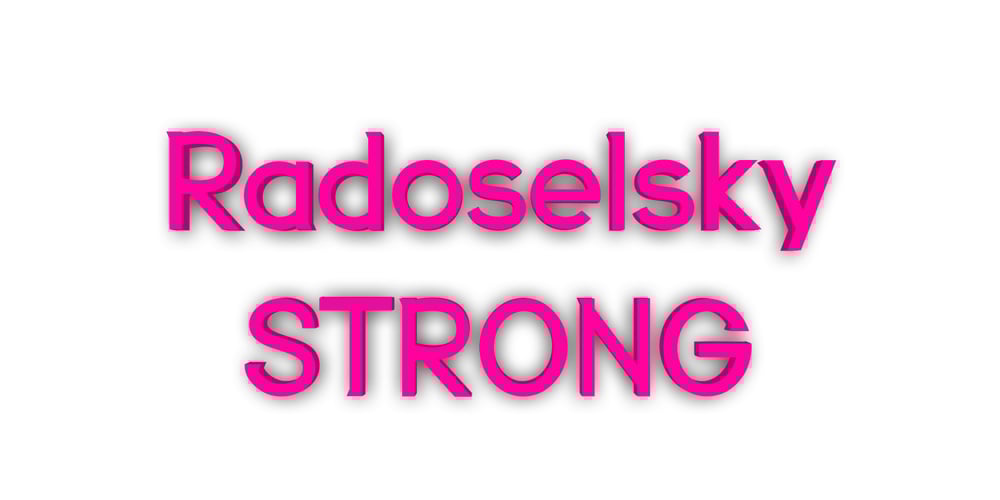 Radoselsky Strong font