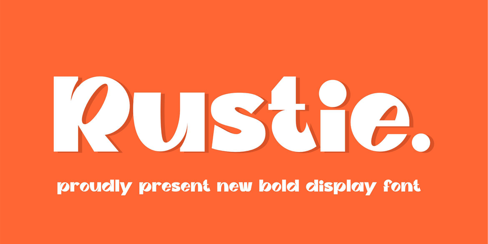 Rustie font