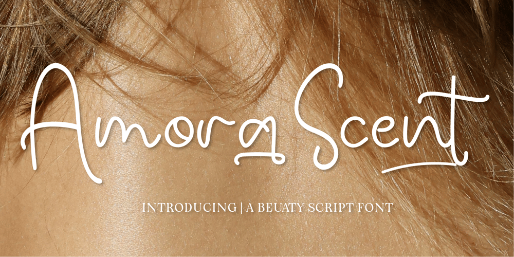 CF Amora Scent font