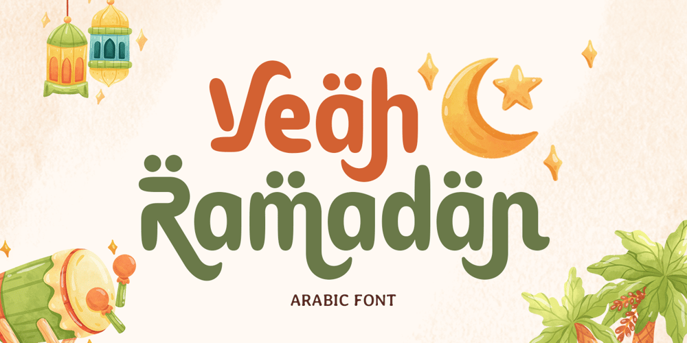 Yeah Ramadan font