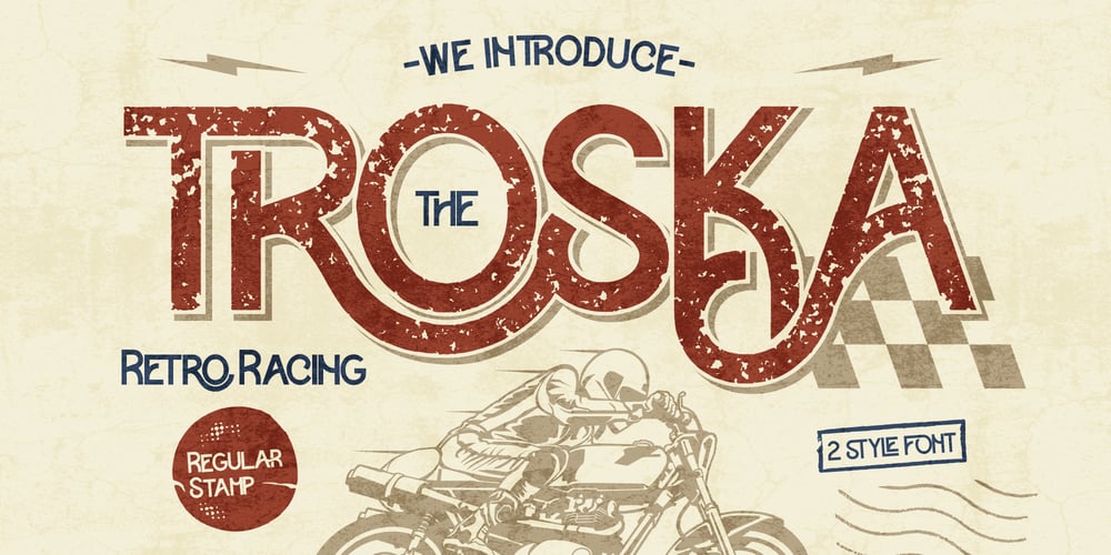 Troska font