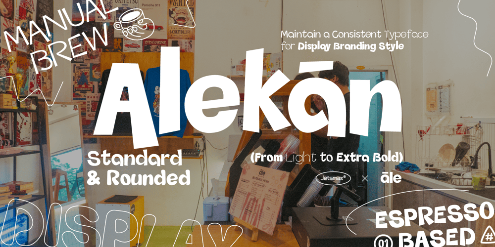 Alekan font