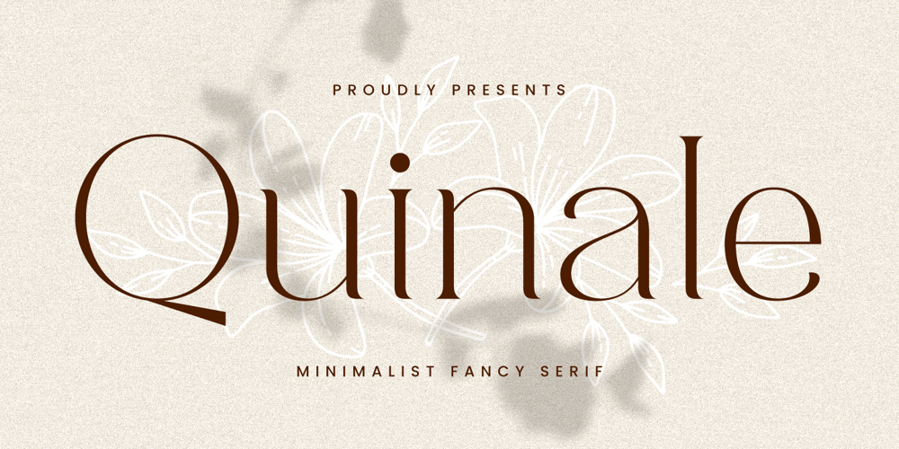 Quinale font