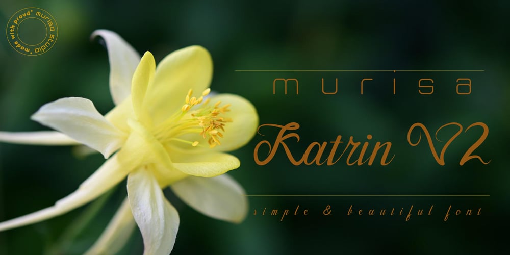 Murisa Katrin font