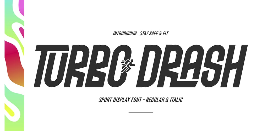 Turbo Drash font