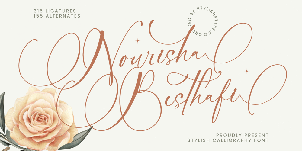 Nourisha Besthafi font