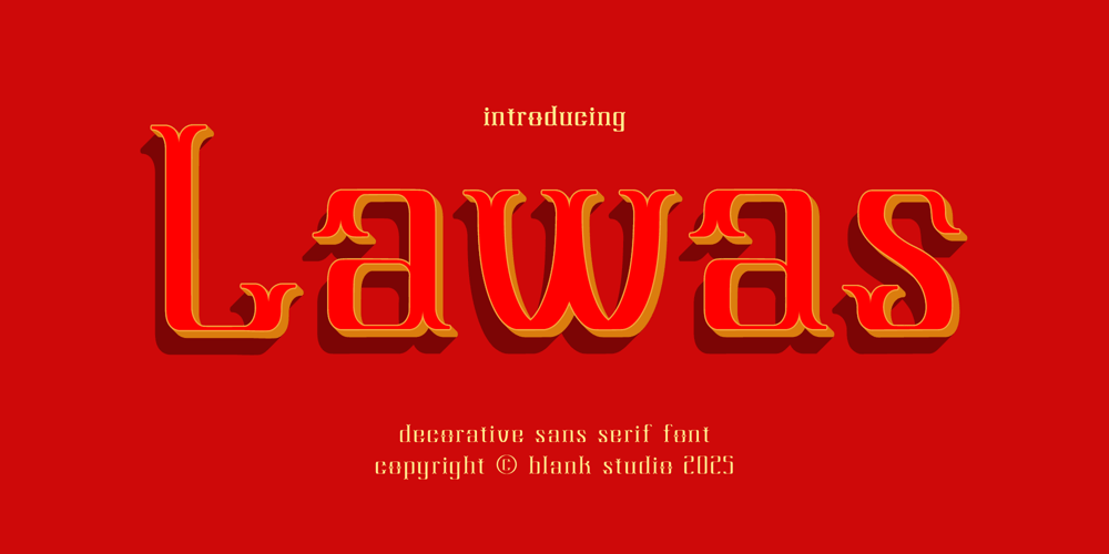 Lawas font