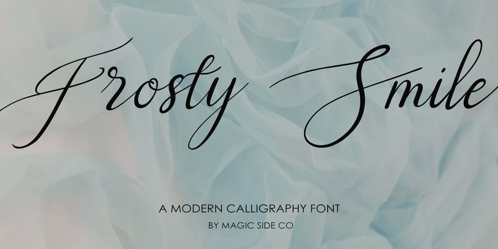 Frosty Smile font