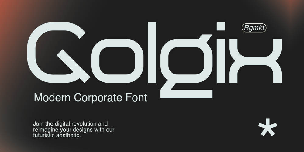 Golgix font