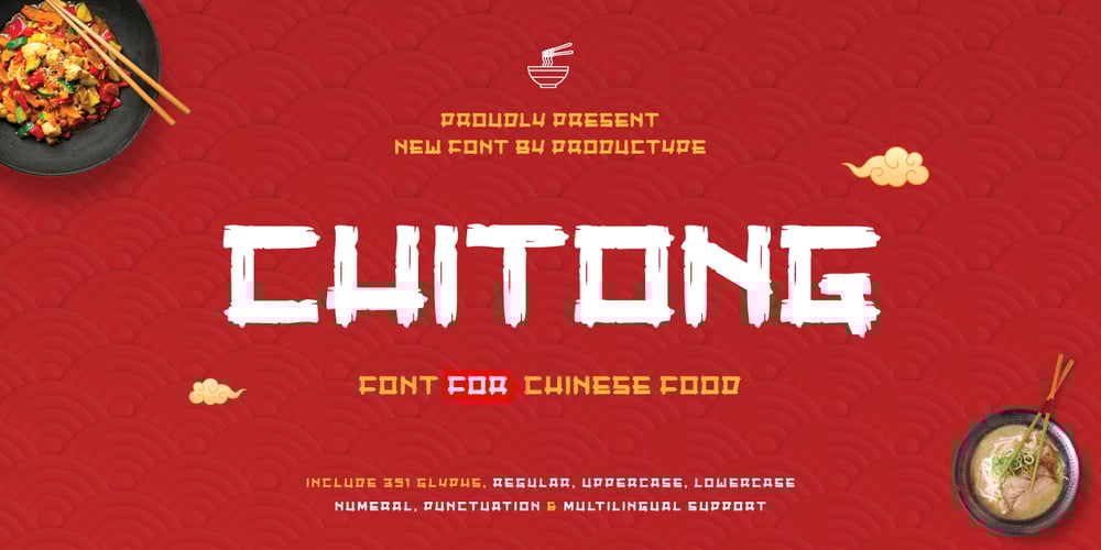 Chitong font