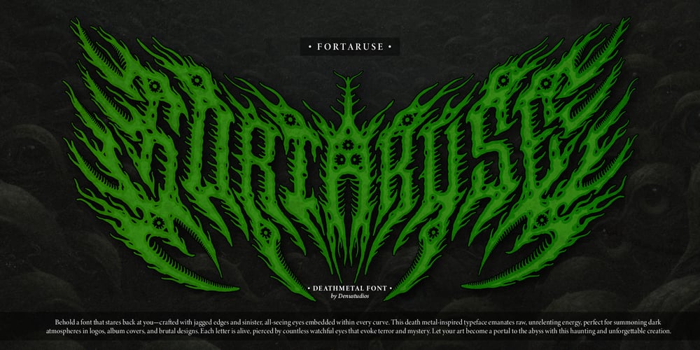 Fortaruse font