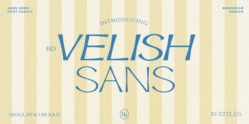 BD Velish Sans font