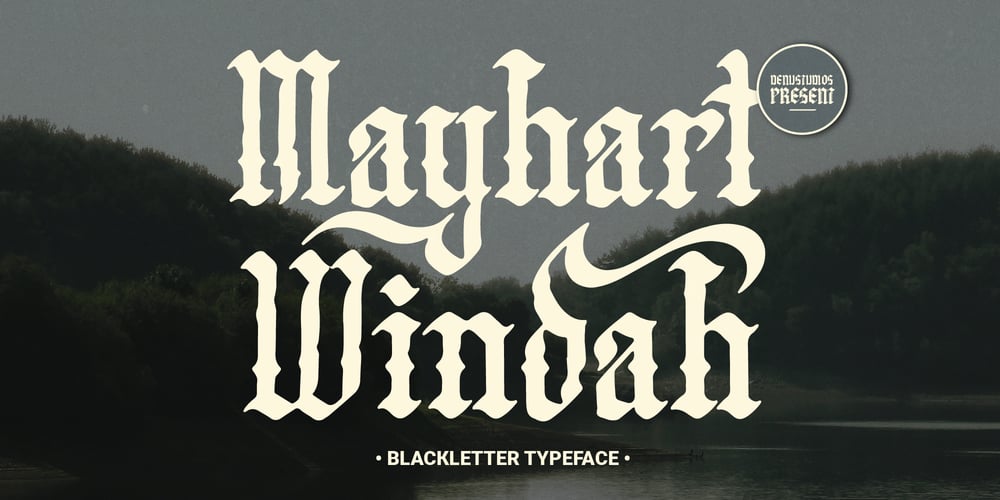 Mayhart Windah font