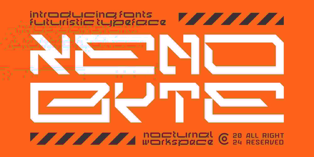 Xeno Byte font
