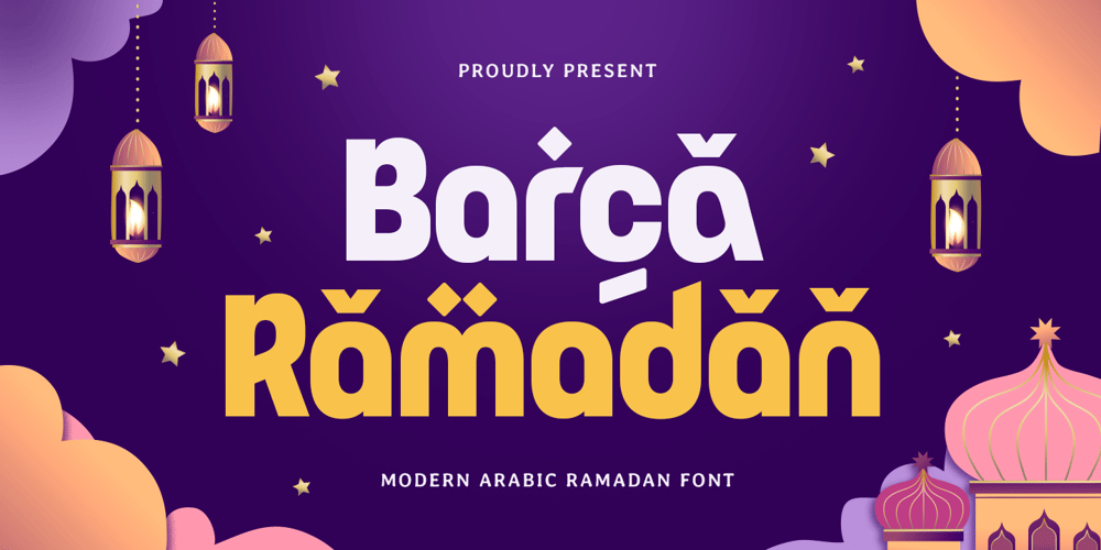 Barca Ramadan font