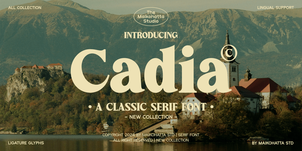 Cadia font