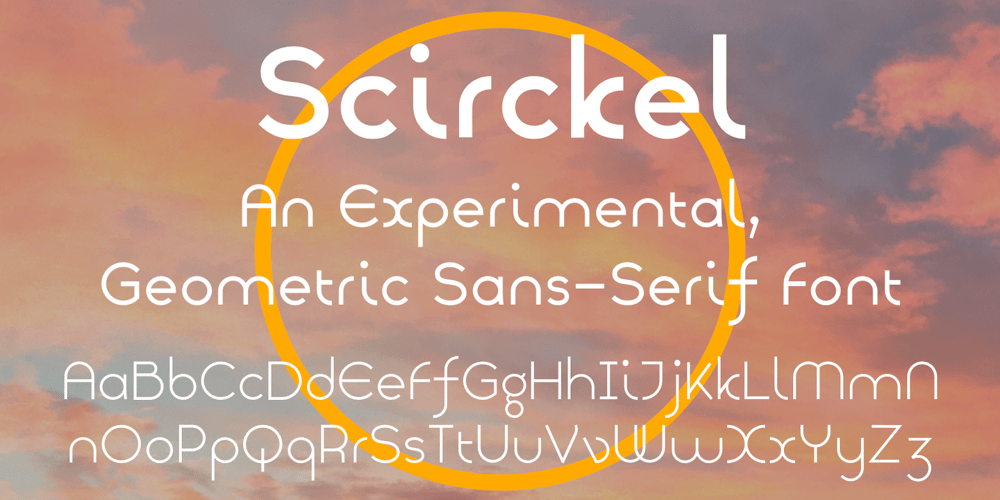 Scirckel font