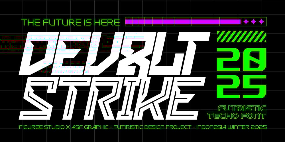 Devolt Strike font