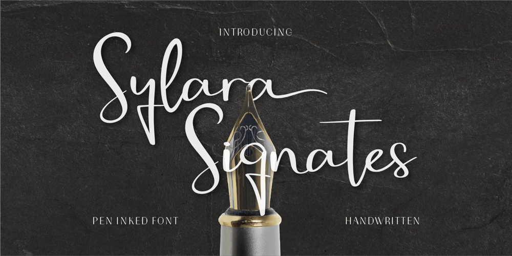 CF Sylara Signates font