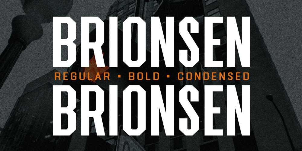 Brionsen font