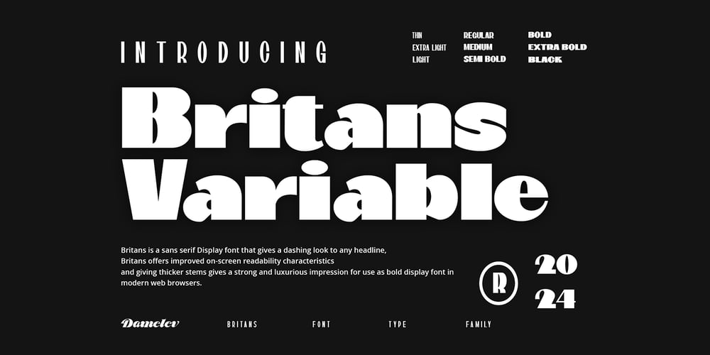 Britans font