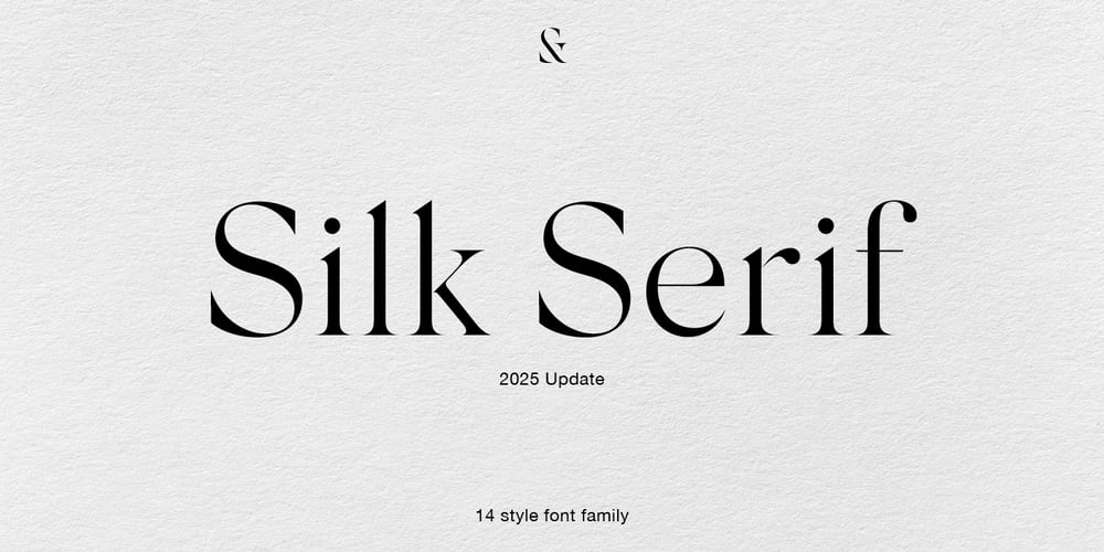 Silk Serif font