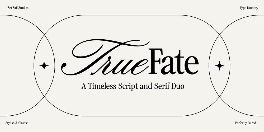 True Fate font