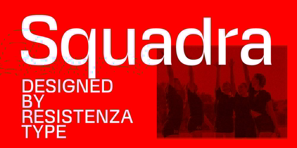 Squadra font