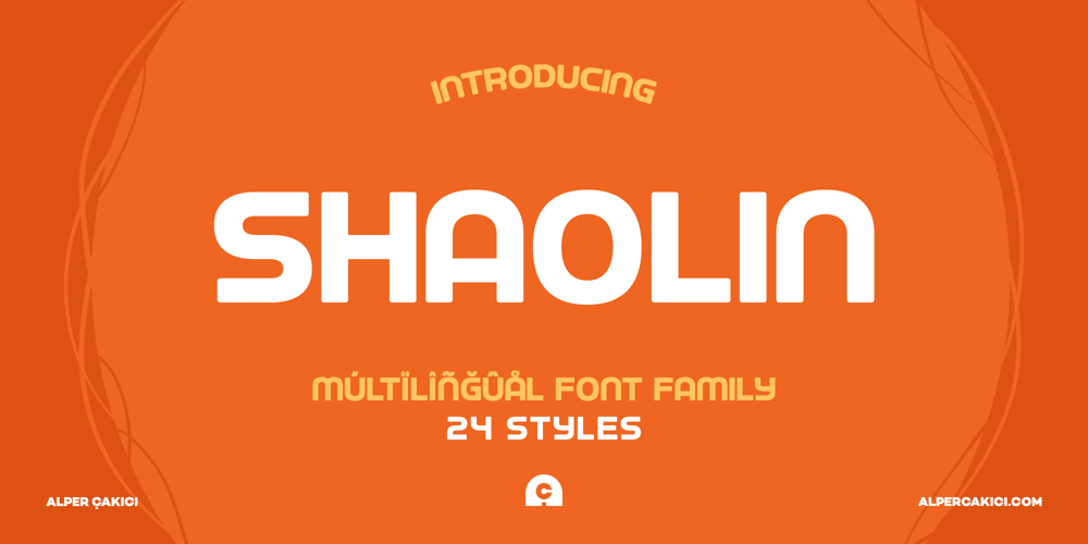 Shaolin font