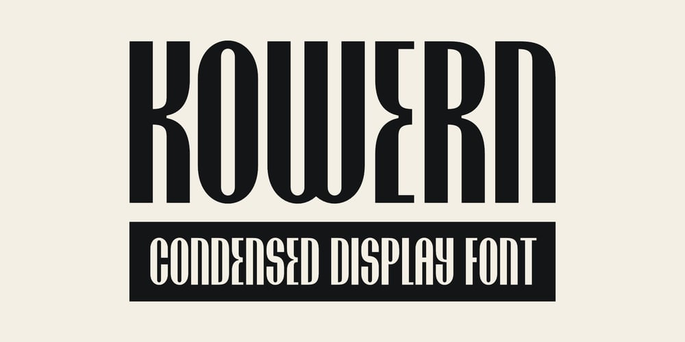 Kowern font