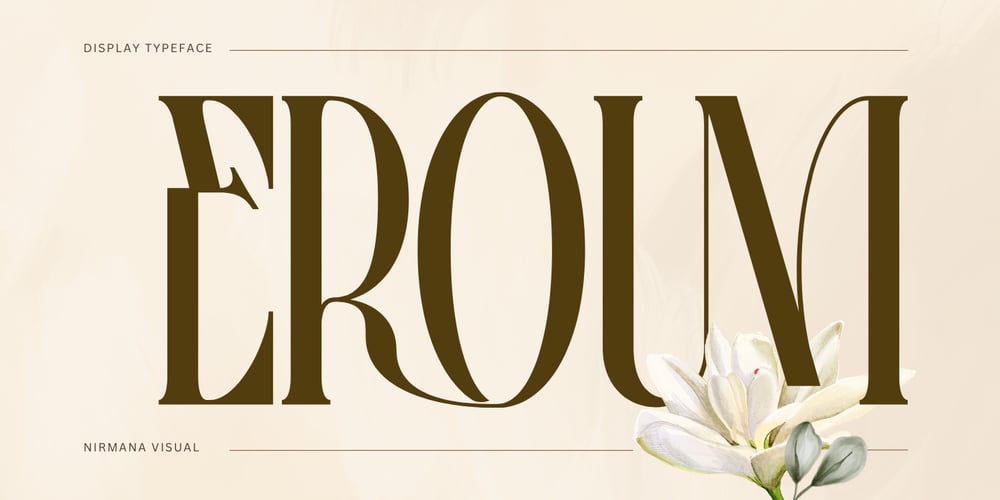 Eroum font