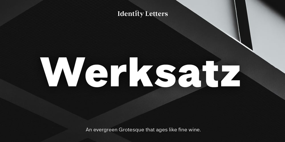 Werksatz font