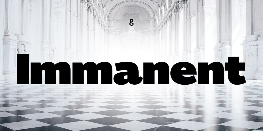 Immanent font