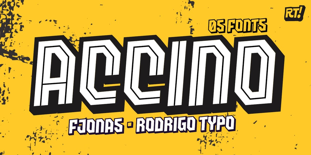 Accino font