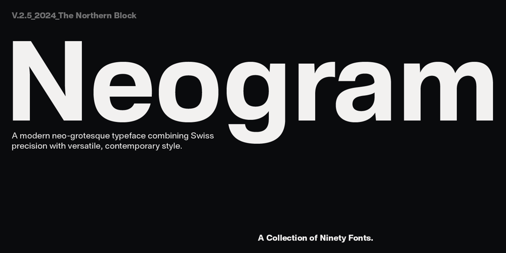 NeoGram font