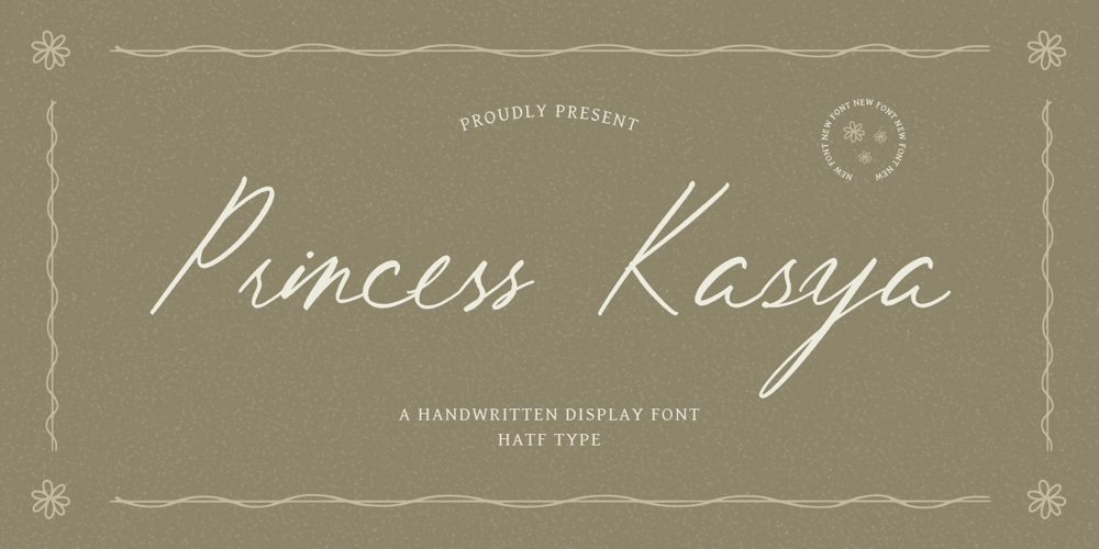 Princess Kasya font