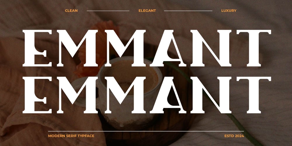 Emmant font
