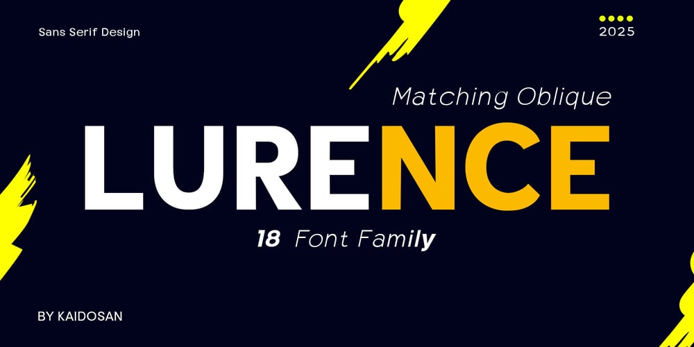 Lurence font