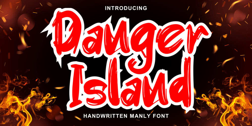 Danger Island font